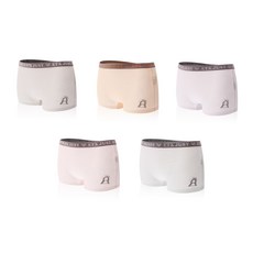 ETX JUST 女童柔軟學生平口內褲5件組 WPS-902