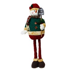 長腿雪人聖誕擺飾, 雪人