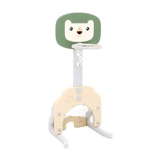 해피플레이 3in1 유아 농구대, 그린, 1개