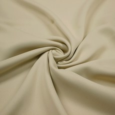 3層遮光窗簾布料, 30淺米色