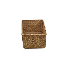 Tomorrow's Space 小號長方形籐編籃子 M 27 x 13 x 8 cm, 素色, 1個