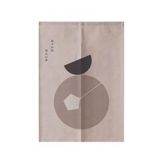 Vinterior 靜物插畫隔間門簾, TYPE11