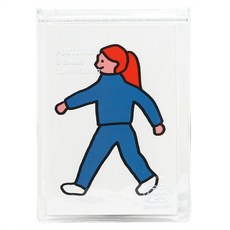 ZERO PER ZERO 插圖明信片組, Let's Walk, 1組