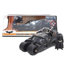 Jada 佳達 蝙蝠車 2008黑暗騎士Tumbler 1：24金屬公仔 98261, 1個