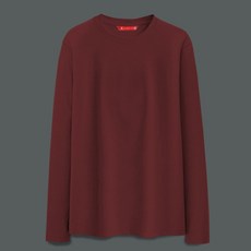 알베테 베이직 통기성 긴팔 라운드넥 티셔츠 17 BE-LR