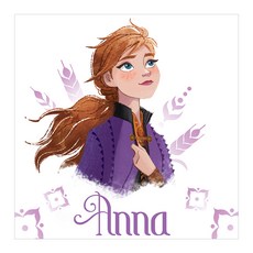 I LOVE PAINTING 冷凍 2 安娜角色 DIY 繪圖 25 x 25cm, 混色