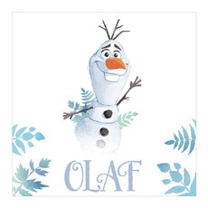 I LOVE PAINTING 冰雪奇緣2角色DIY繪畫組 雪寶款 25*25cm, 混色