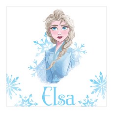 I LOVE PAINTING 冰雪奇緣2角色DIY繪畫組 艾莎款 25*25cm, 混色