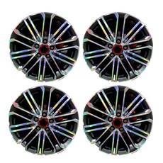 벤딕트 올뉴 K3 GT 홀로그램 휠스티커 데칼 튜닝 45.72cm, 4개