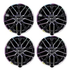 벤딕트 K5 DL3 전면가공 홀로그램 휠스티커 48.26cm, 4개