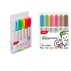 MONAMI 慕那美 窗口標記 6 色 + Sigmaflow 原始墨水板標記 220 6 色套組 B, 混色, 1套