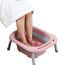 ARTCOM折疊足浴粉紅色, 1個, 粉色
