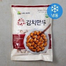 나래식품 옹심이 김치만두 (냉동), 1kg, 1개