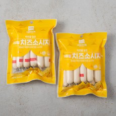 새로미어묵 내츄럴 치즈소시지, 200g, 2팩