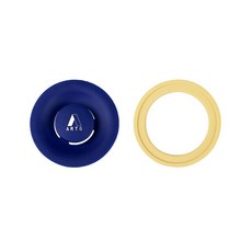 ARTG 矽膠水槽排水口蓋支架罩 + 支架環, 混合顏色, 1套