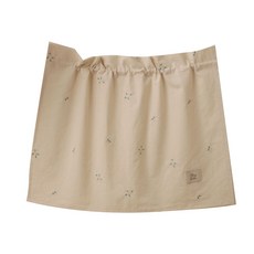 ChezBebe 汽車刺繡圖案遮陽罩, Daisy Embroidered (Ivory), 1入