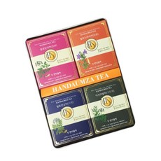 Handaumza 傳統發酵茶包禮盒 1.2g 12入 4組, 桔梗茶+當歸茶+石菖蒲茶+李善發茶, 48入