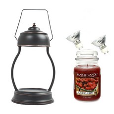 YANKEE CANDLE 融蠟燈香氛蠟燭組, 古董黑, Black Cherry