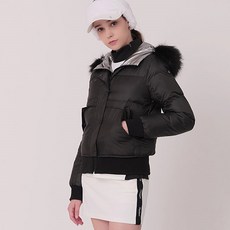 Cleveland GOLF 女式可拆卸裝飾連帽重型套頭衫 CGKWJK151