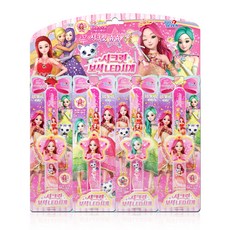 Secret Jouju 孩童寶石手錶 4入, 隨機出貨