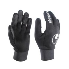 uhlsport 冬季防寒足球手套, 黑色的