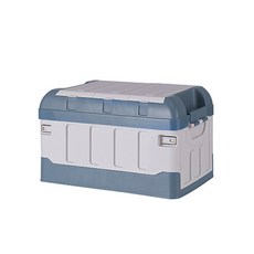 molle 露營摺疊收納箱 收納型, 天藍色, 1組