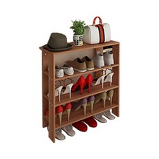 HANYANG MSL 4層鞋架, 橡木