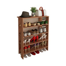 MSL 5層鞋架, 橡木色