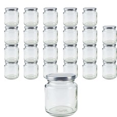 玻璃瓶直銀 I-375g, 24入