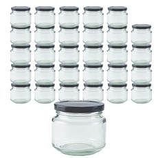 玻璃瓶低黑L-250g