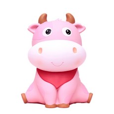 JHCompany小牛零錢罐存錢筒 M, 粉色的, 1個