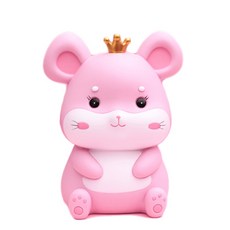 皇家老鼠存錢罐 L, 粉色的, 1個