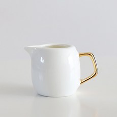 Cozy Table 金柄陶瓷糖漿杯, 混和顏色, 1個