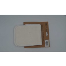 ZOOCCHiNi 可重複使用尿布墊 2件組, 白色, 1組