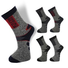 BEVERLY HILLS POLO CLUB 男款登山運動中筒襪5雙組, 隨機出貨