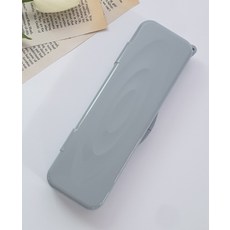 孩童餐具盒 S號, 灰色, 1入