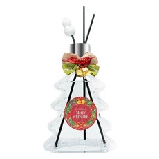 香氛珪藻土擴香瓶 聖誕樹造型, 香水麝香, 200ml, 1瓶