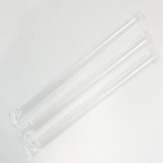 TOGO PACK 透明斜口吸管 12mm x 25 cm, 50入, 5個