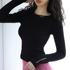 Floz 女性護臉天絲瑜珈長袖T恤