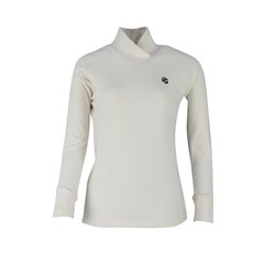 JENOBiO Peraus 女款彈性Y領刷毛高爾夫內搭衣 AIJN5003W0