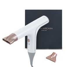 onda 에어카라 전문가용 헤어 드라이어 OBD-D010AWT 1200W + 노즐 2종, 화이트