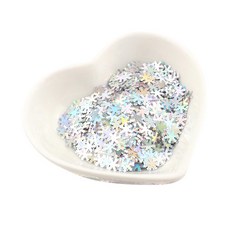 派對雪花亮片 2入, 混色, 1個