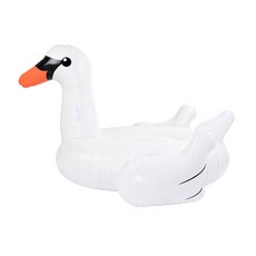 SNEFF 造型充氣游泳圈 天鵝款, 混合顏色, 1個