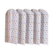 THE FLOW COMPANY 現代圖案服飾防水套 北歐三角 60 x 130 cm, 5個, 1入