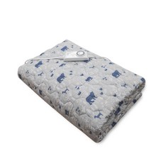 boKUK AirCell 森林朋友圖樣電熱毯 BKB-0505S, 單人尺寸 (100 x 180 cm), 混合色