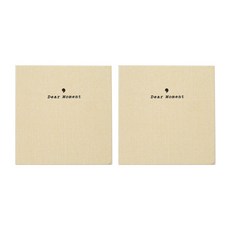 빈포토 메모리 포켓 미니 앨범 14.5 x 15 x 3 cm 2p, TYPE 02, 50매