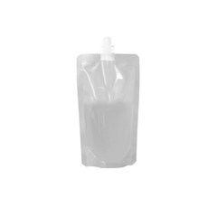 포장발닷컴 투명 아기쥬스 스파우트 파우치 200ml, 50개