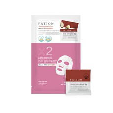 동아제약 파티온 감마리놀렌산 캡슐 600mg x 2p + 더블 이펙트 시크릿 연꽃 마스크 25g, 1개