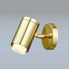 LED COB圓柱壁燈8W BK231, 金 (3000K)