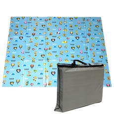 Dibiba Teddy露營墊+含收納包, 混色